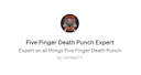 Logo of Five Finger Death Punch Expert
