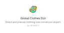 Logo of Global Clothes Sizr