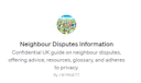 Logo of Neighbour Disputes Information