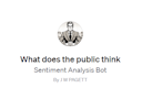 Logo of What does the public Think